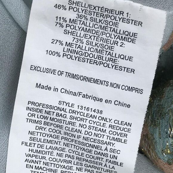 Tory Burch | McKenna Silk Kimono Tunic Dress 0 - Picture 8 of 8